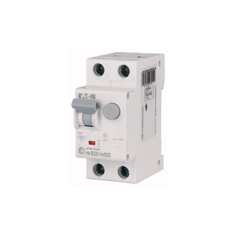 yłącznik różnicowo nadprądowy HNB-B25/1N/003 195123 25A 30mA typ B 1N na szynę DIN