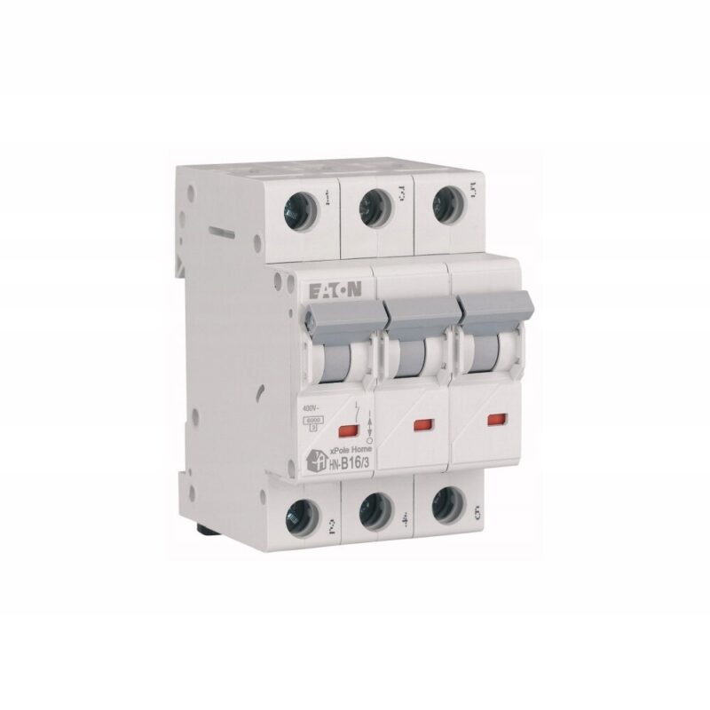 wyłącznik nadprądowy Eaton HN-B16/3 B16 3P 6kA