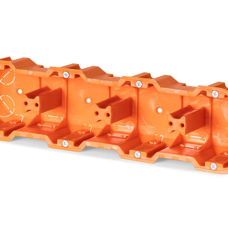 Puszka podtynkowa MULTIWALL SLIM M4x60DF pomarańczowa 33414008 do ścian karton-gips