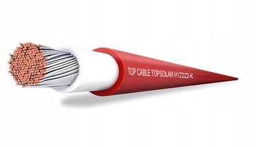 Kabel solarny H1Z2Z2-K 1x6 mm² Top Cable do instalacji fotowoltaicznych